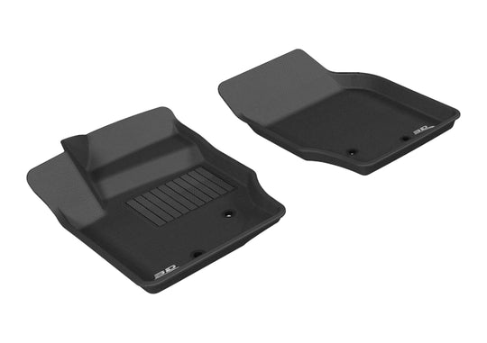 3D MAXpider 2003-2014 Volvo XC90 Kagu 1st Row Floormat - Black - L1VV00411509