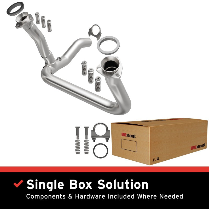 BRE Exhaust 92-93 S10 Sonoma 2.8L 4.3L Front Pipe Kit - 107-0176