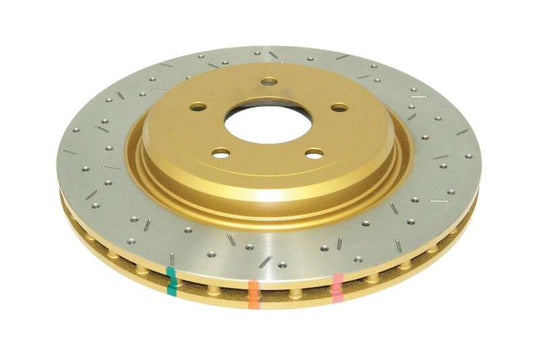 DBA 05-12 Corvette C6 w/Z06 pkg Rear Drilled & Slotted 4000 Series Rotor - DBA42993XS