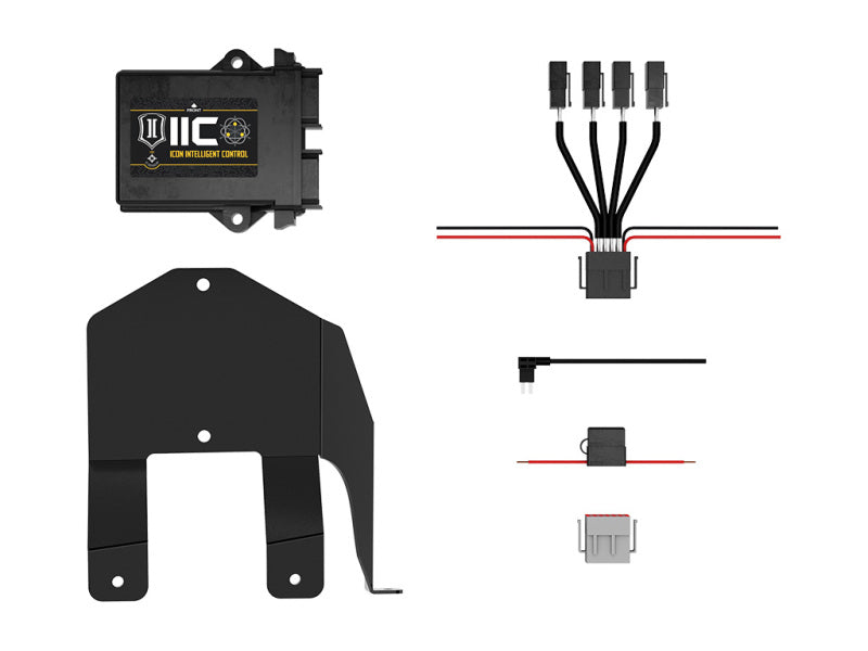 ICON 23-24 Ford F-250/F-350 Super Duty Intelligent Control Install Kit - 93502