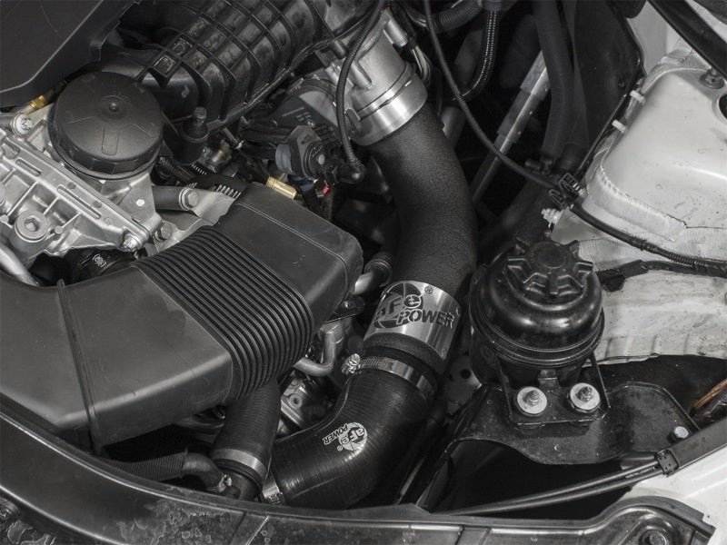 aFe BladeRunner 3in Black Intercooler Tube Cold Side w/ Couplings & Clamps 11-13 BMW 335i 3.0L (t) - 46-20249-B