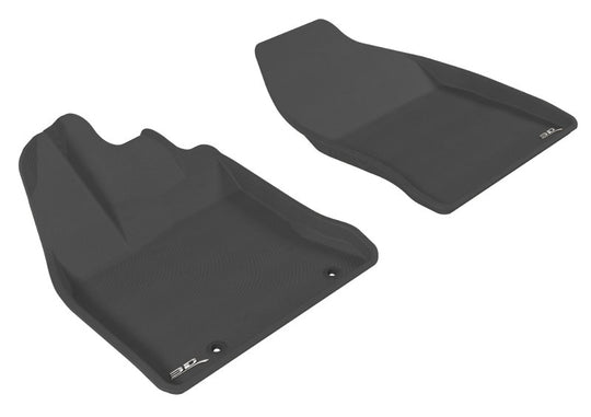 3D MAXpider 2011-2017 Lexus CT Hybrid Kagu 1st Row Floormat - Black - L1LX02211509