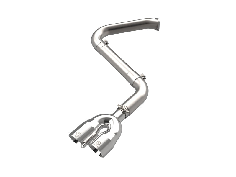 aFe Takeda Axle-Back Exhaust System Hyundai Elantra N Line 21-25 L4-1.6L- Polished Tip - 49-37045-P
