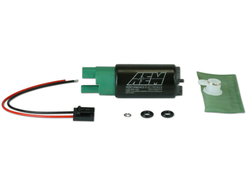 AEM 340LPH 65mm Fuel Pump Kit w/o Mounting Hooks - Ethanol Compatible - 50-1220