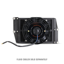 Load image into Gallery viewer, Mishimoto Universal 10in. Heavy-Duty Oil Cooler Fan Shroud - Micro Wrinkle Black - MMFS-HDOC-10