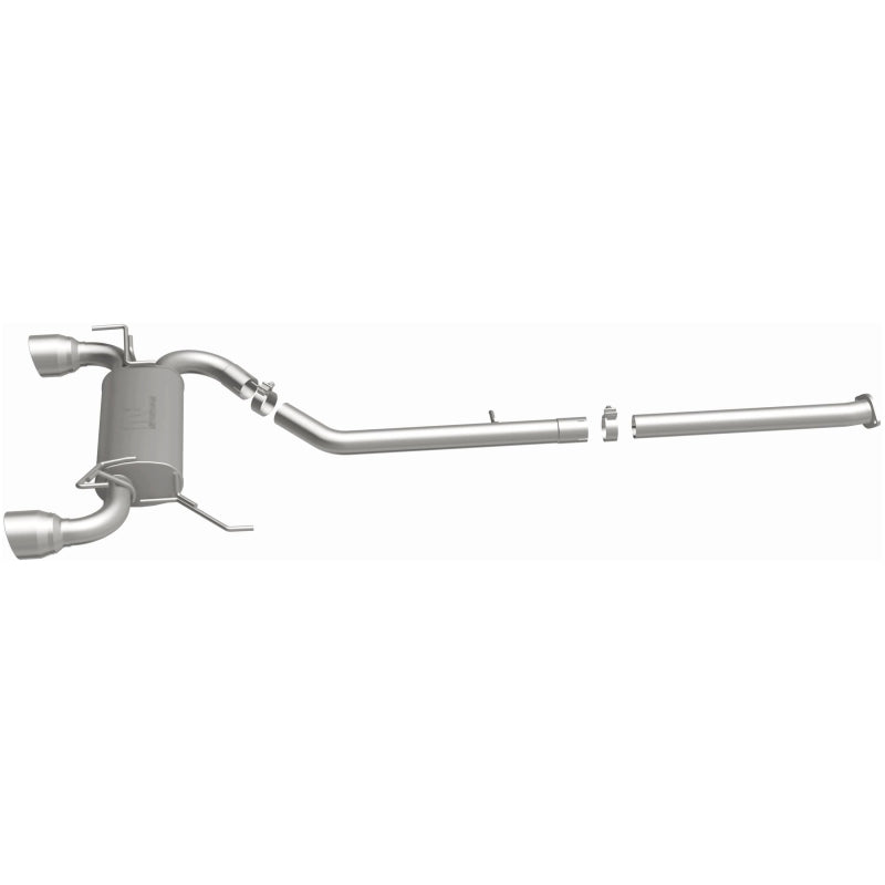 MagnaFlow Cat-Back 03-09 Nissan 350Z Street SS 2.5in Dual Split Rear Exit Polished 4.5in Tips - 19342