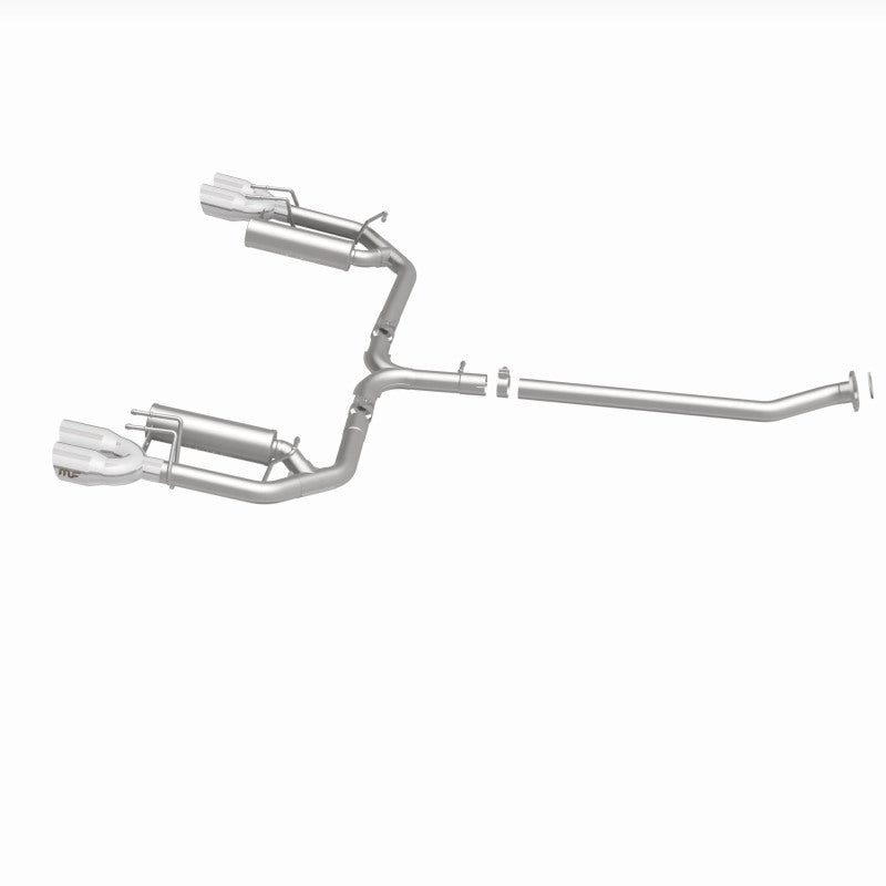 MagnaFlow 18-19 Toyota Camry XSE 2.5L (FWD) Street Series Cat-Back Exhaust w/4in Polished Quad Tips - 19494
