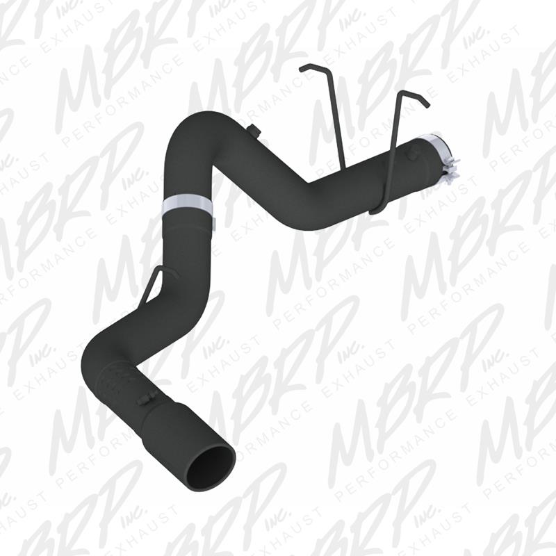 MBRP 11-15 Chev/GMC 2500/3500 4in Filter Back Single Side Black Coated - S6032BLK