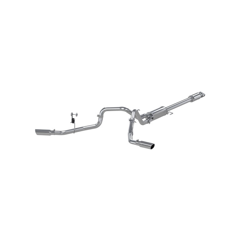 MBRP 2015 Ford F-150 5.0L 3in Cat Back Dual Split Side Exit T409 Exhaust System - S5257409