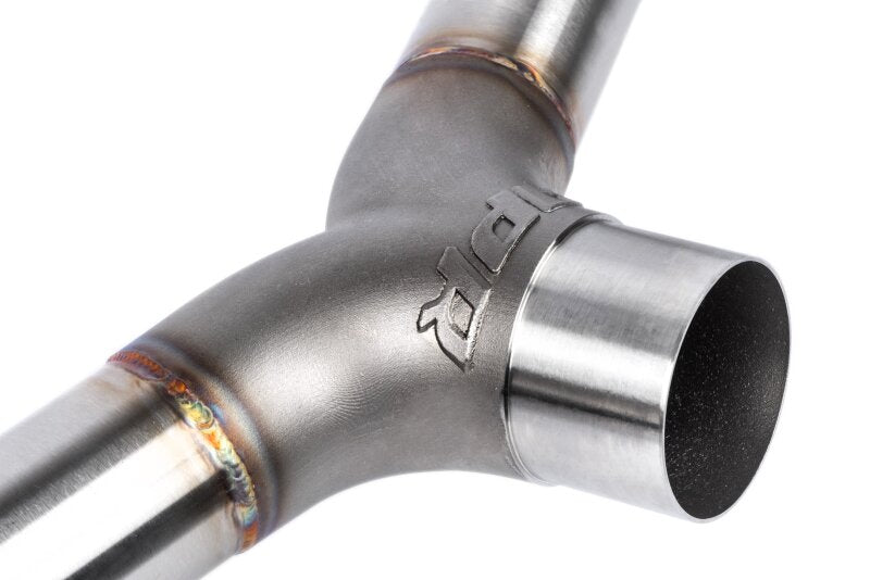 APR 20-21 Volkswagen GTI TCR (MK7.5) Catback Exhaust System w/Front Muffler - CBK0039