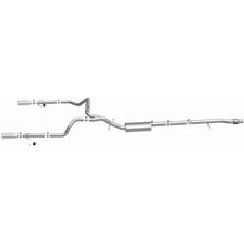 Load image into Gallery viewer, MagnaFlow 2019 Chevy Silverado 1500 V8 5.3L/V6 4.3 Street Series Dual Exit Exhaust w/ Polished Tips - 19471