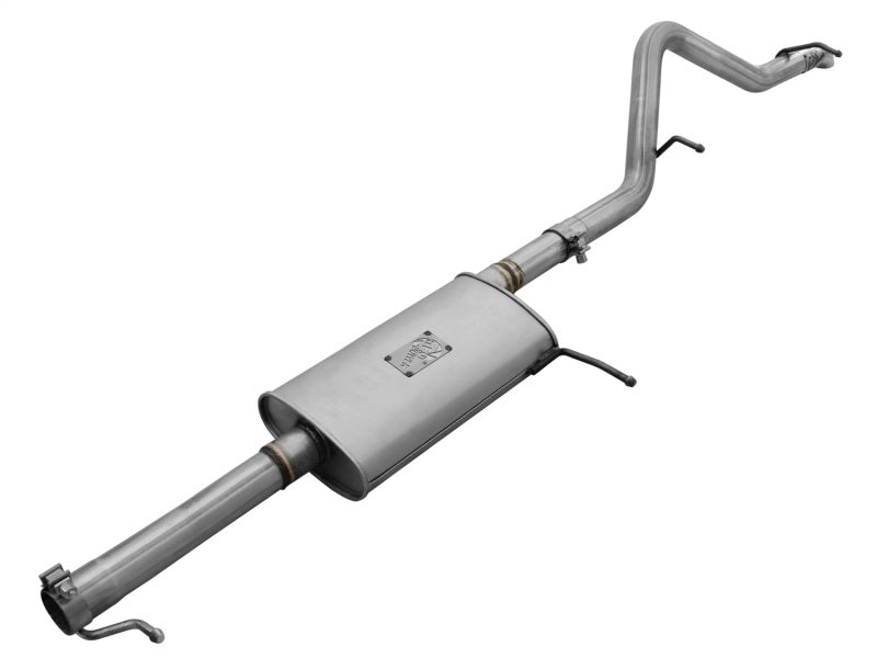 aFe Scorpion Exhaust System, Cat Back Aluminized Hi-Tuck 07-14 Jeep Wrangler JK Unlimited V6 3.6/3.8 - 49-08040