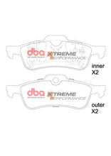 Load image into Gallery viewer, DBA 01-14 Mini Cooper (R50/R56) XP Performance Rear Brake Pads - DB1501XP