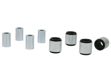 Load image into Gallery viewer, Whiteline Plus 09/02+ Ford Focus / 04-03/08 Mazda 3 Lower Rear Control Arm Bushing Kit - W63320