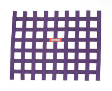 Load image into Gallery viewer, RaceQuip Purple Ribbon Window Net - 721055