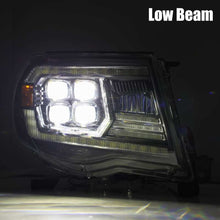 Load image into Gallery viewer, AlphaRex 05-11 Toyota Tacoma NOVA LED Projector Headlights Plank Style Black w/Activ Light/DRL