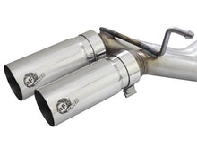 Load image into Gallery viewer, aFe Rebel 3in 409 SS Cat-Back Exhaust 2021 Ford F-150 V6 2.7L/3.5L (tt)/V8 5.0L w/ Polished Tips - 49-43128-P