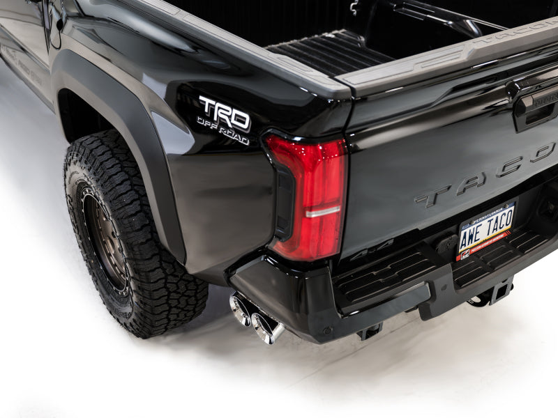 AWE Tuning Exhaust for 4th Gen Toyota Tacoma Dual Chrome Silver Tips - 3015-32254