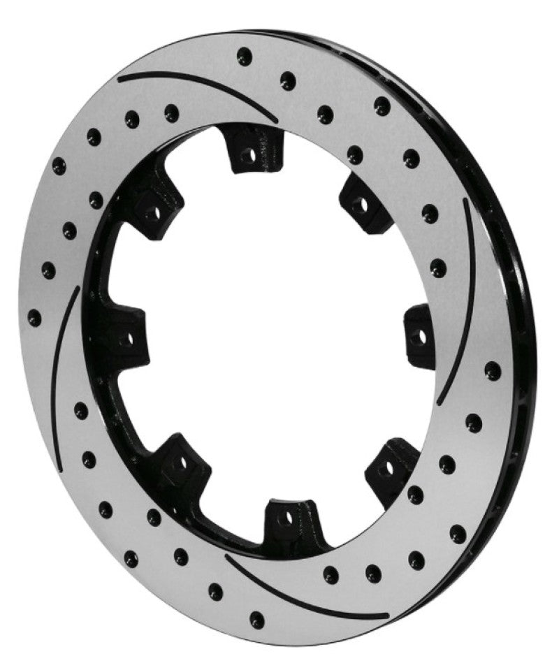 Wilwood Rotor-ULHP Iron LH-SRP BLK Drl 12.19 x .810 - 8 on 7.78in - 160-6925-BK
