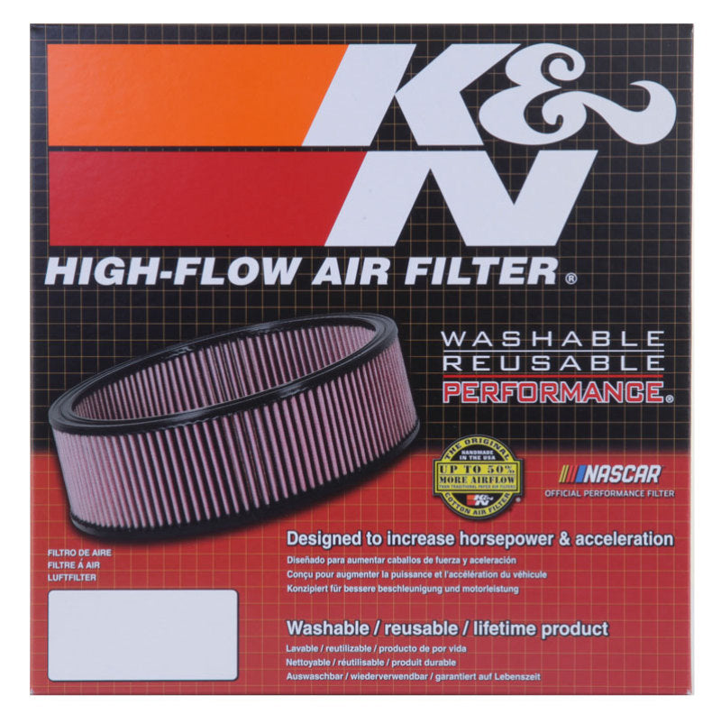 K&N Replacement Air Filter AMC-JEEP,CHRYLSLER,DODGE,PLY., 1964-01 - E-1100