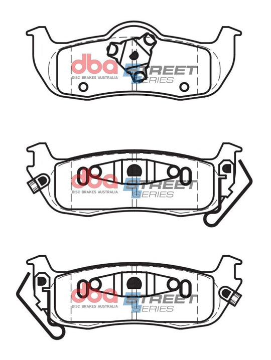 DBA 05-10 Infiniti QX56 Street Series Rear Brake Pads - DB1685SS