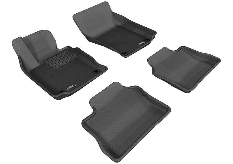 3D MAXpider 10-16 Porsche Panamera (970) Kagu Black Full Set - L1PO00601509