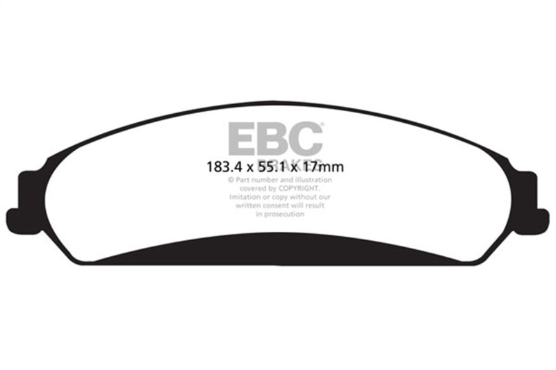 EBC 2011+ Chrysler 300C 5.7L Bluestuff Front Brake Pads - DP52139NDX
