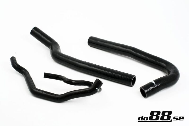 do88 Volvo 740/940 (w/T5 Engine) Coolant Hoses Black - DO88-KIT25S