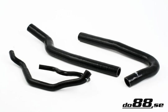 do88 Volvo 740/940 (w/T5 Engine) Coolant Hoses Black - DO88-KIT25S