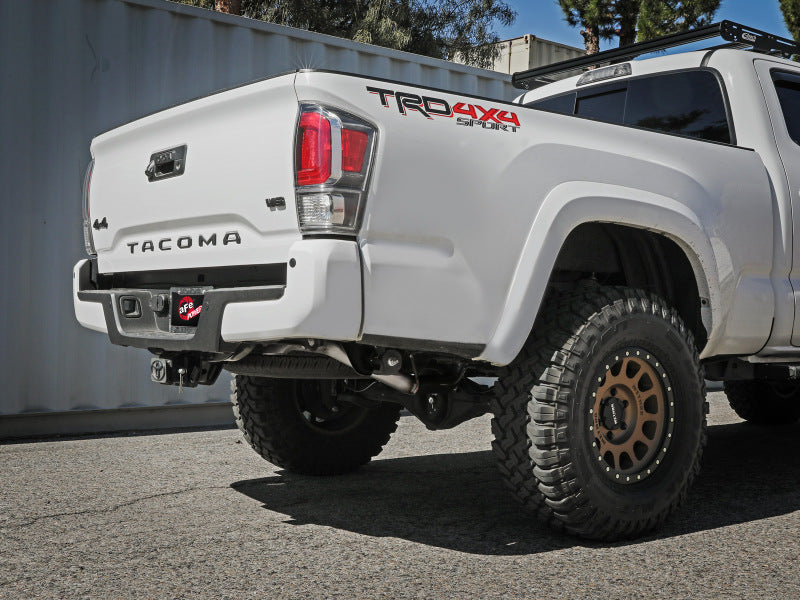 aFe MACHForce XP Exhausts Cat-Back Hi-Tuck RB SS 16 Toyota Tacoma V6-3.5L - 49-46034