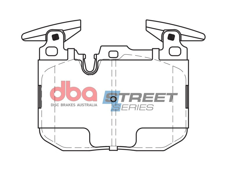 DBA 2011+ BMW 1/2/3/4 Series Street Series Brake Pads - DB2299SS