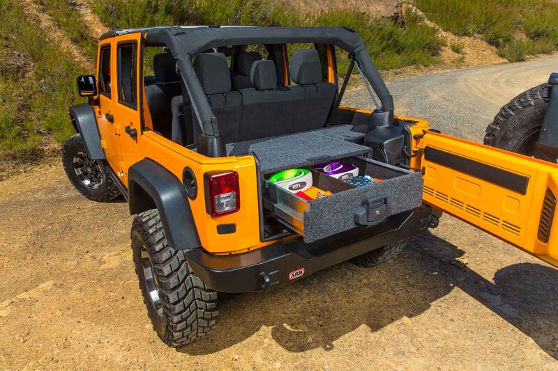 ARB Complete Roller Drawer Kit Rdrf790 Jk 4Dr Plastic Trim/Subwoofer - 5012010