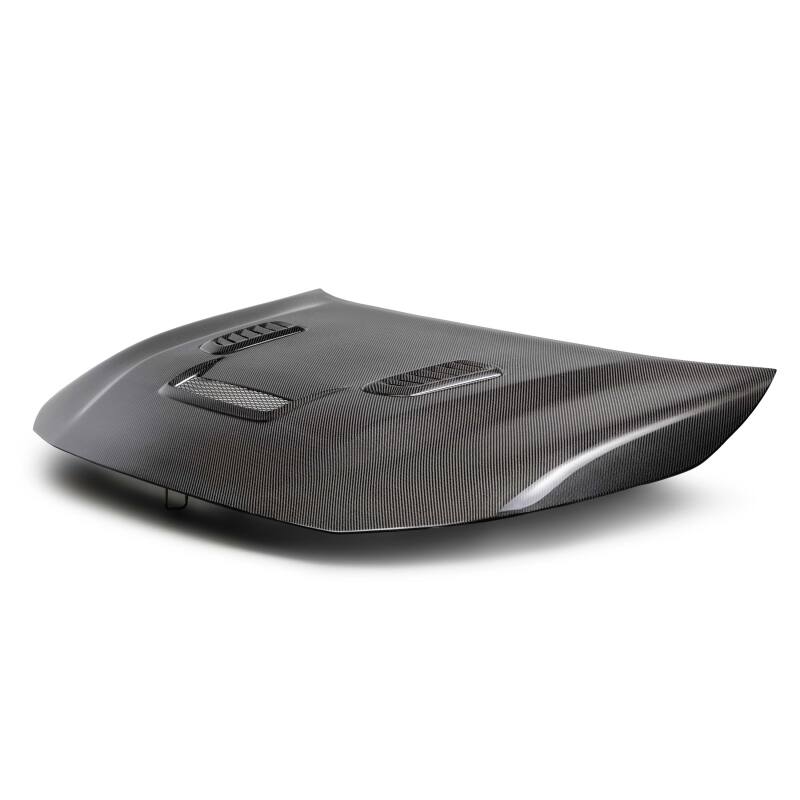 Seibon 2023 Toyota GR Corolla VS-Style Double-Sided Carbon Hood - Gloss Finish - HD23TYGRCOR-VS-DS