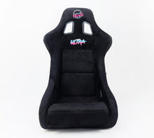 Load image into Gallery viewer, NRG FRP Bucket Seat ULTRA Edition - Large (Black Alcantara/Gold Glitter Back) - FRP-302BK-ULTRA