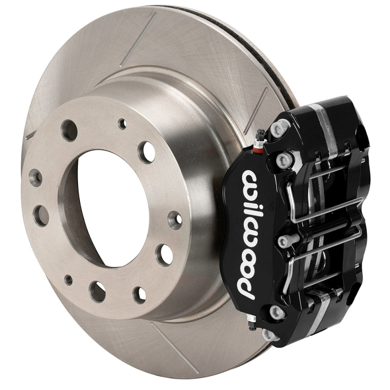 Wilwood kit rear NDPR PORS 911 84-89 11.42X.95 rotor GT black W/LINES - 140-17003