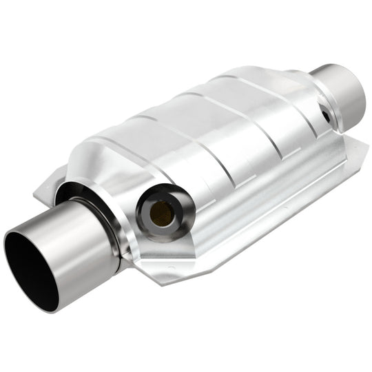 MagnaFlow Universal Catalytic Converter 2.5 W/Dual O2 Boss - 91066