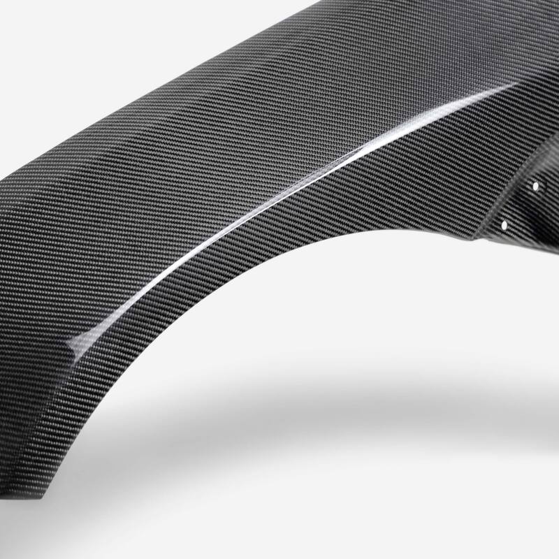 Seibon 2022 Toyota GR86 / Subaru BRZ Carbon Fiber Fenders - Gloss Finish - FF22TY86