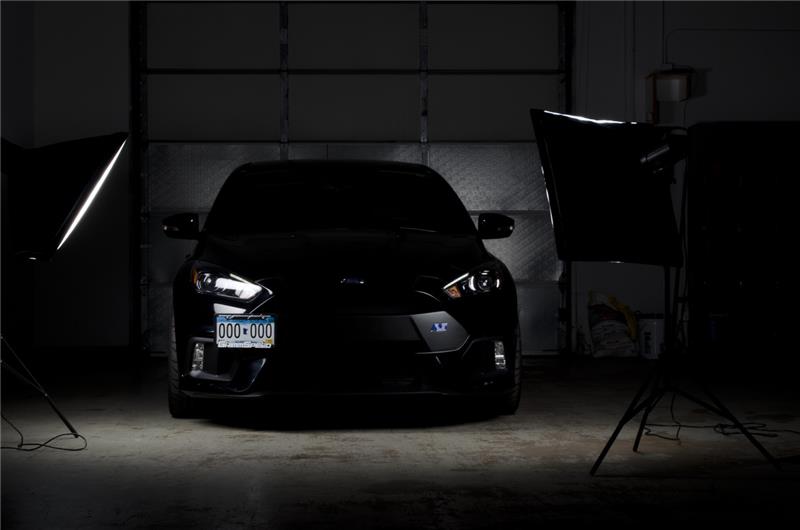 GrimmSpeed 2016+ Ford Focus RS License Plate Relocation Kit - 094070