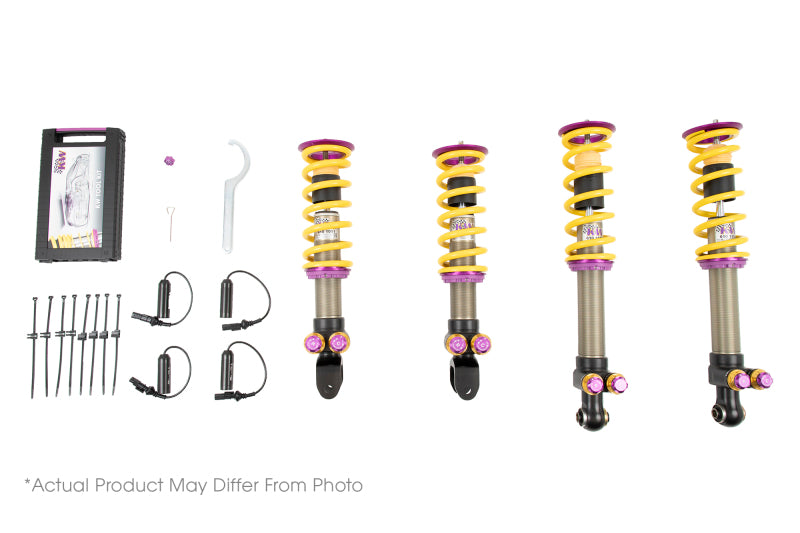 KW Coilover Kit V5 Bundle 2020 Chevrolet C8 Corvette Stingray w/ NoseLift - 30961034