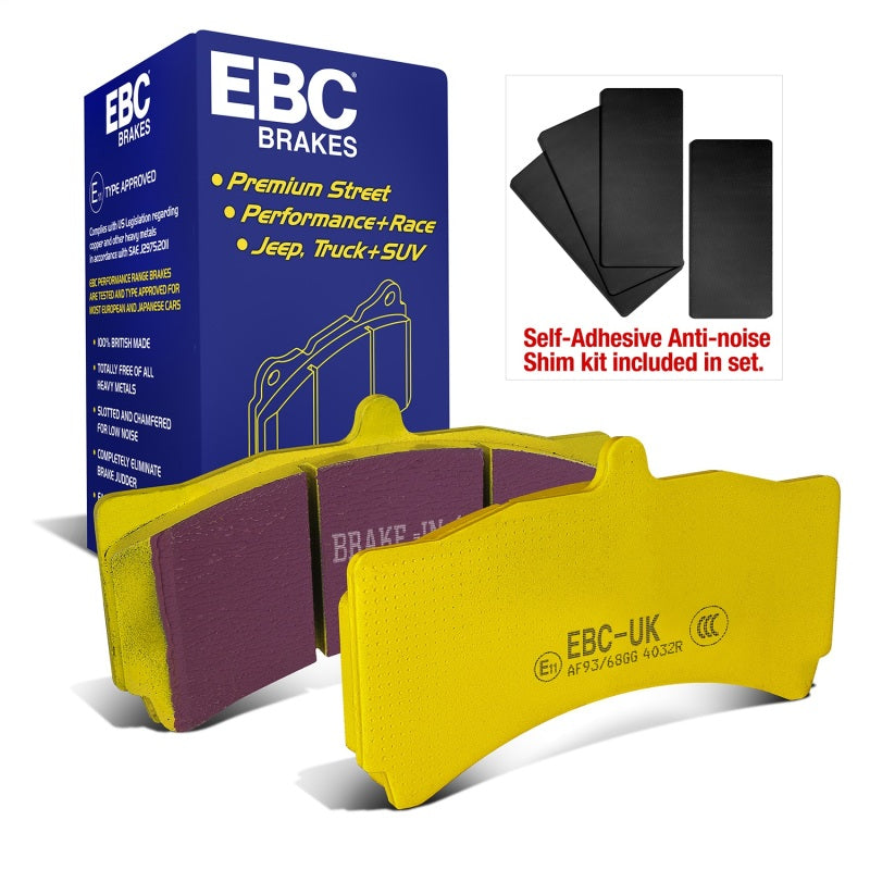EBC Brakes Yellowstuff Performance Brake Pads - DP4032R