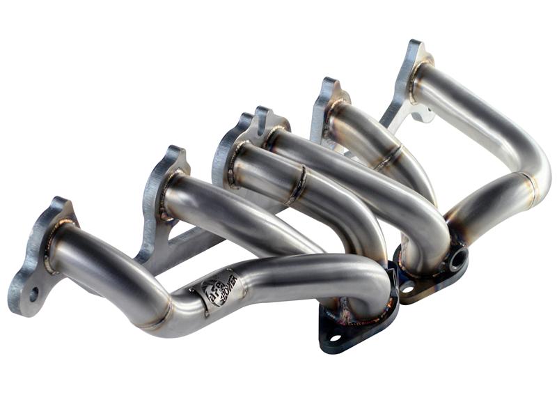 aFe Power Twisted Steel Exhaust Headers 409 Stainless Steel 83-02 Jeep Wrangler (YJ) L4 2.5L - 48-46206