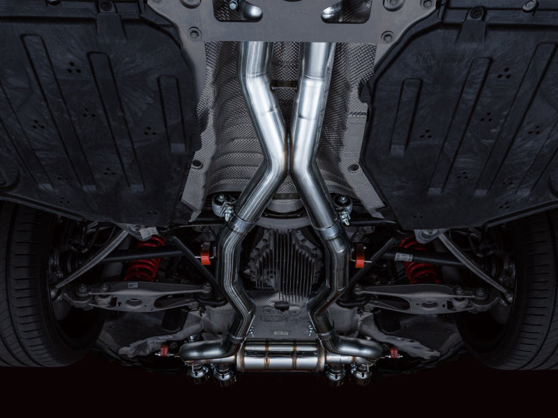 AWE Tuning SwitchPath Cat-Back Exhaust for BMW G8X M3/M4 - Chrome Silver Tips - 3025-43480