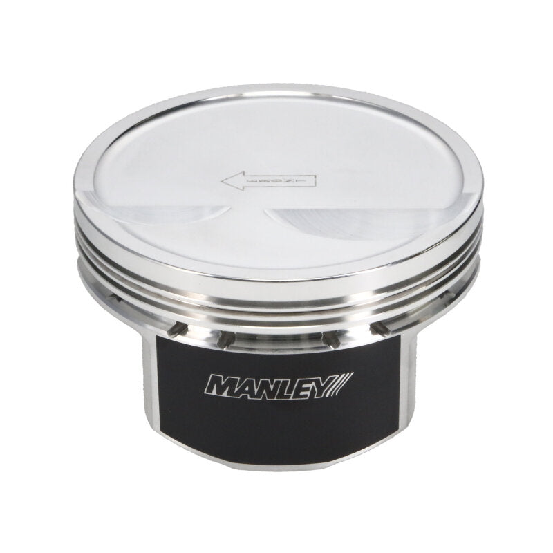 Manley Small Block Chevy LS Series 4.070in Bore - 1.065in CD - -10 cc Dish Platinum Series Pistons - 596570C-8