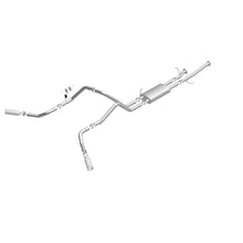 Load image into Gallery viewer, MagnaFlow Cat-Back 10-15 Toyota Tundra SC LB / CC SB 4.6L/5.7L V8 SS 2.5 Dual Split Rear 4in Tip - 19232