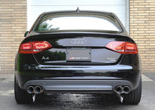Load image into Gallery viewer, AWE Tuning Audi B8 A4 Touring Edition Exhaust - Quad Tip Polished Silver Tips - Does Not Fit Cabrio - 3015-42018