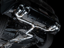 Load image into Gallery viewer, AWE Tuning MK8 Volkswagen Golf R 3in Track Edition Quad Exhaust - Chrome Silver Tips - 3020-42658