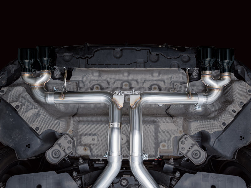 AWE Tuning 22-26 BMW M240i (G42) Track Edition Exhaust - Diamond Black Tips - 3020-43240