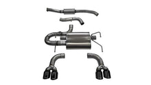 Load image into Gallery viewer, Corsa 2008-2014 Subaru Impreza Hatchback STI 2.5L Turbo Manual Black Sport Cat-Back Exhaust - 14862BLK