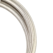 Load image into Gallery viewer, Mishimoto 6Ft Stainless Steel Braided Hose w/ -10AN Fittings - Stainless - MMSBH-1072-CS