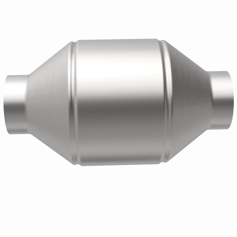 MagnaFlow Conv Univ 2.25in Inlet/Outlet Center/Center Round 3in Body L x 5in W x 8.75in Overall L - 51655